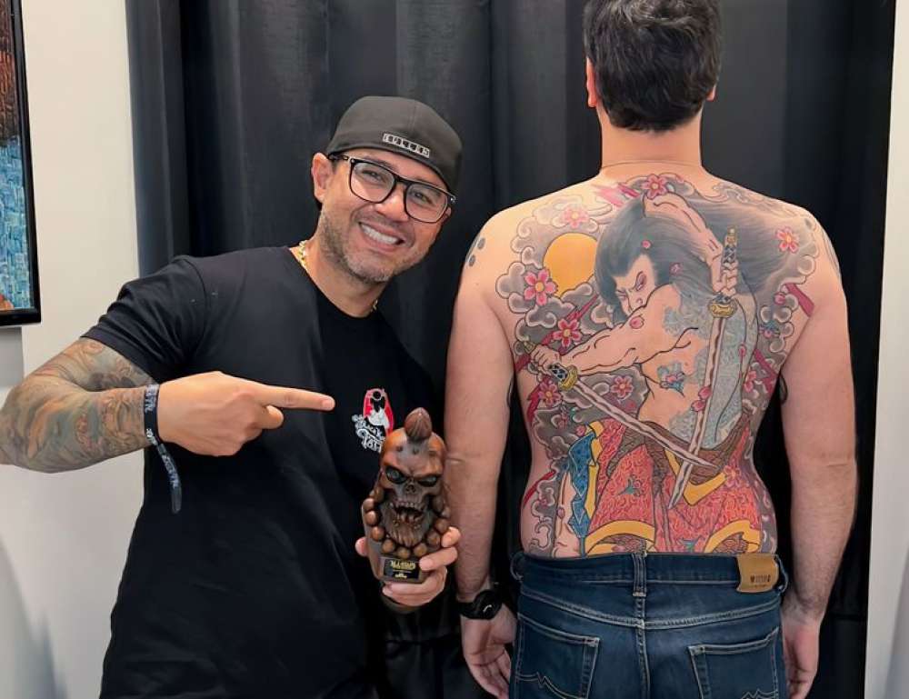 Carioca ganha maior prêmio de tatuagem dos Estados Unidos