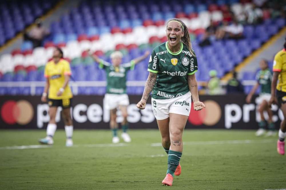 Palmeiras aplica goleada de 5 a 0 na estreia da Libertadores feminina