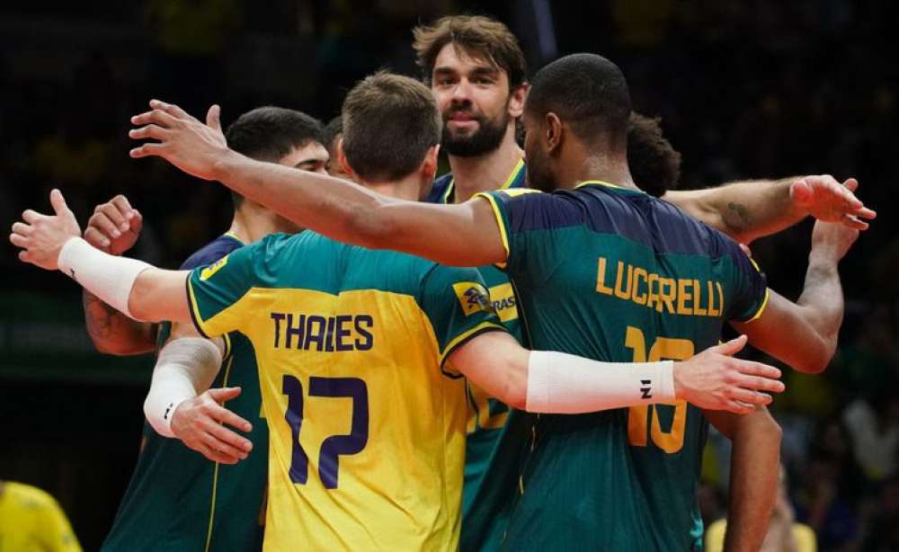 Vôlei: Brasil bate Cuba e mantém chances de classificação para Paris