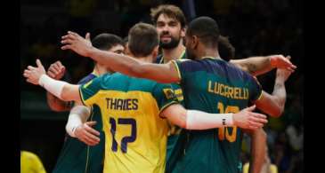 Vôlei: Brasil bate Cuba e mantém chances de classificação para Paris