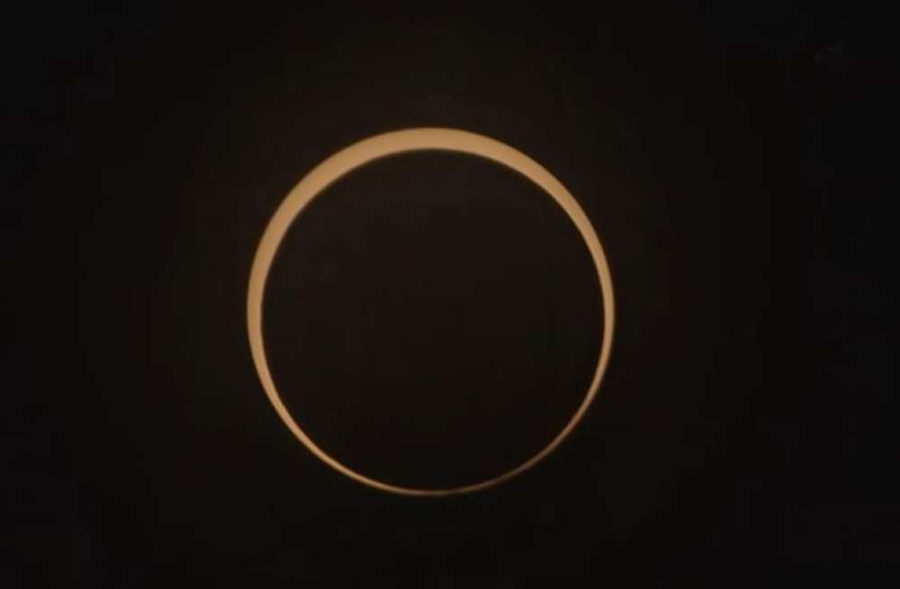 Eclipse anular do Sol é observado no Norte e Nordeste do Brasil