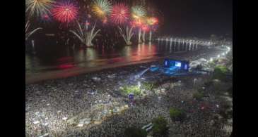 Réveillon no Rio terá 12 minutos de fogos em Copacabana e 12 palcos