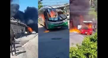 Trens e ônibus tentam normalizar operação na zona oeste do Rio