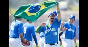 Pan: Brasil bate Cuba e segue invicto por pódio inédito no beisebol