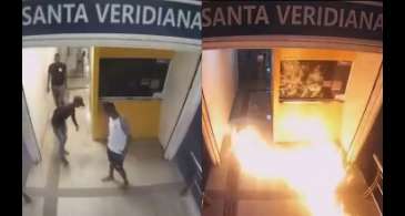 Prefeito do Rio divulga vídeo com flagrante de incêndio criminoso