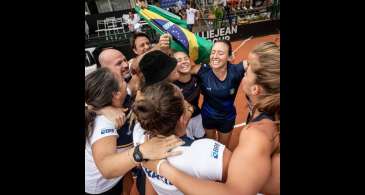 Tênis: Laura Pigossi faz 1º jogo do Brasil no Billie Jean King Cup