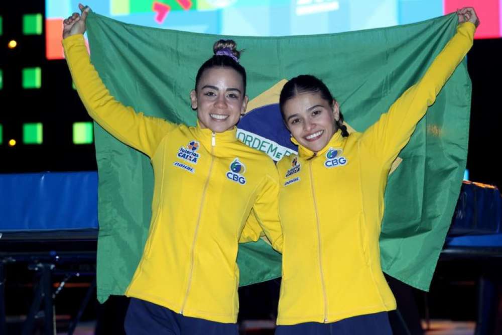 Após mundial histórico, Brasil garante vaga em Paris no trampolim