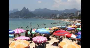 Rio tem sensação térmica de mais de 52 graus às 8h da manhã