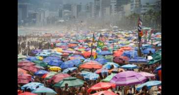 Onda de calor atinge 2,7 mil cidades e deve durar até sexta-feira