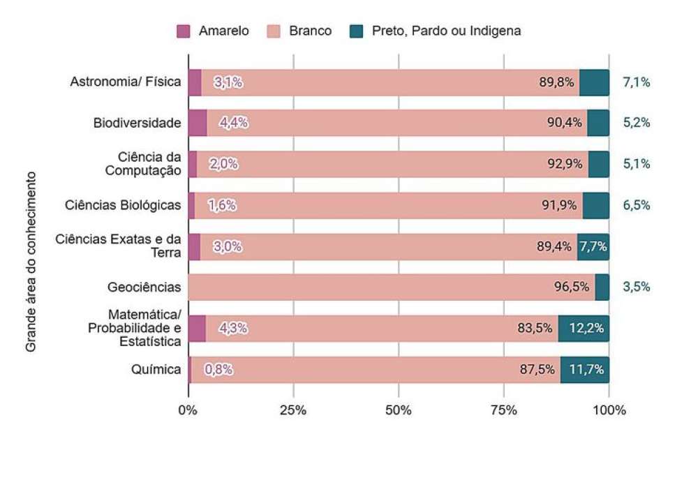 Negros e indígenas são apenas 7,4% dos professores em pós-graduação