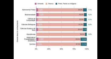 Negros e indígenas são apenas 7,4% dos professores em pós-graduação