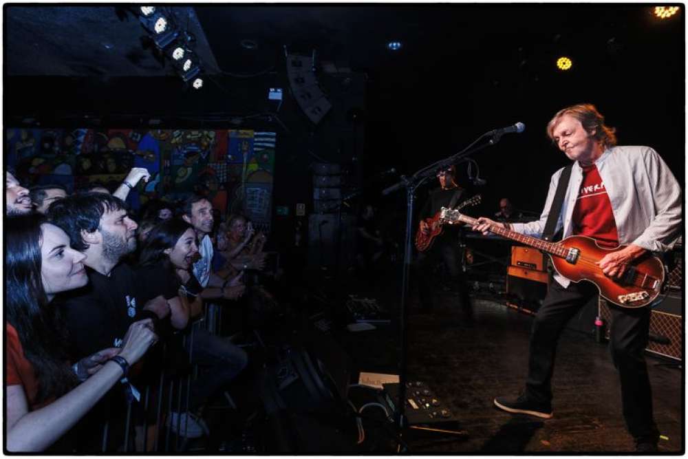 Paul McCartney transforma Clube do Choro, em Brasília, no Cavern Club