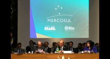 Mercosul espera assinar acordo com UE “muito em breve”, diz chanceler