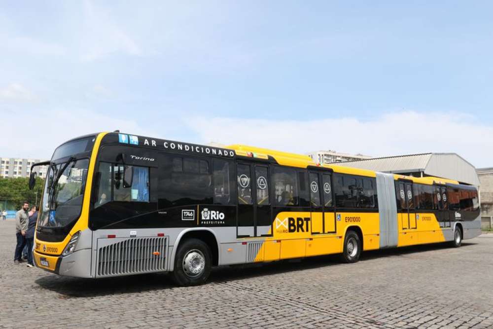 Sistema carioca do BRT recebe 40 novos ônibus