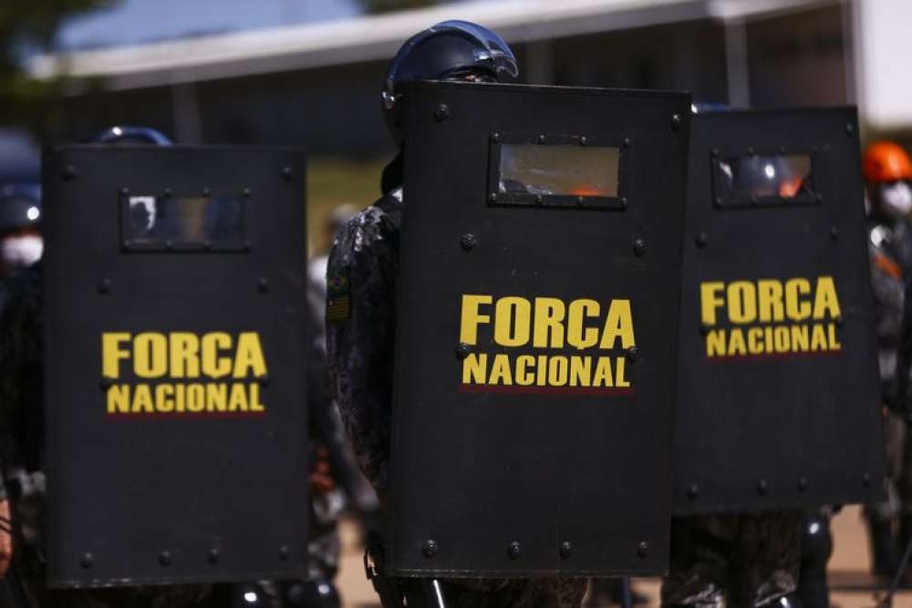 Mais de 650 policiais chegam a Brasília para compor a Força Nacional