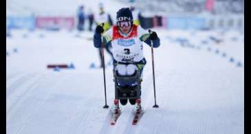 Para esqui cross-country: Aline Rocha é 1ª campeã do Brasil no Mundial