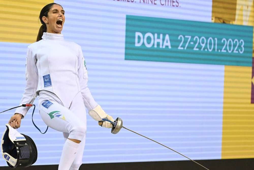 Nathalie Moellhausen brilha e vence Grand Prix de espada de Doha