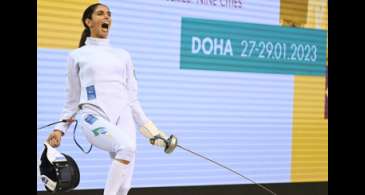 Nathalie Moellhausen brilha e vence Grand Prix de espada de Doha