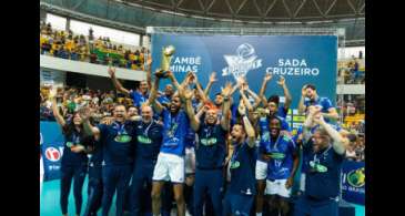 Cruzeiro derrota Minas para conquistar Supercopa de vôlei masculino