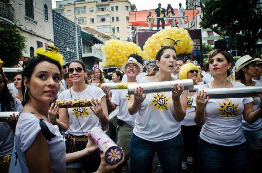 Acadêmicos do Baixo Augusta faz último ensaio em São Paulo