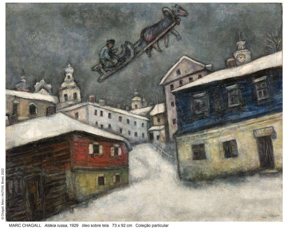 CCBB apresenta, em São Paulo, exposição dedicada a Marc Chagall