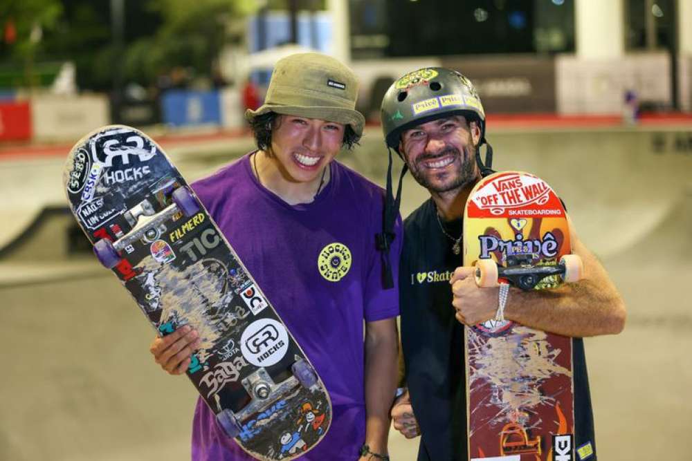 Brasil coloca dois atletas no pódio do Mundial de skate park