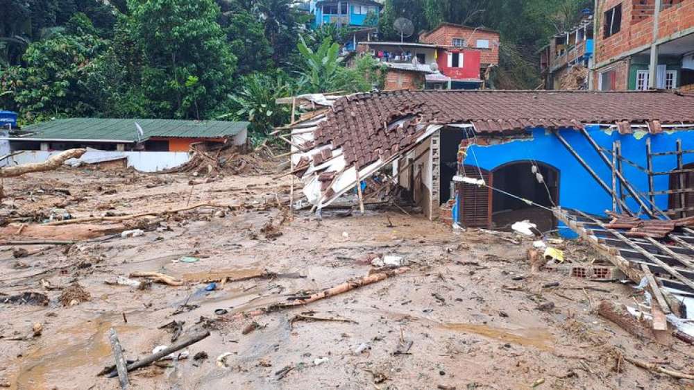 Litoral paulista teve maior volume de chuva registrado no Brasil