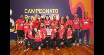 Sesi/SP fatura tricampeonato brasileiro de goalball