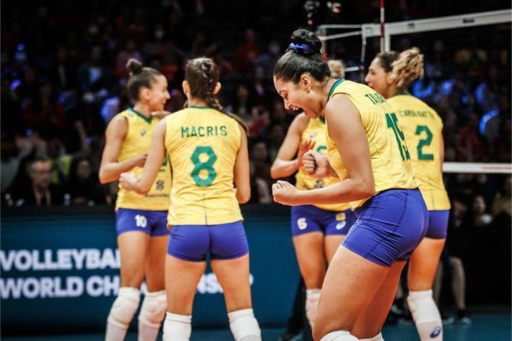 Volêi feminino: Brasil vira sobre a China e volta a vencer no Mundial