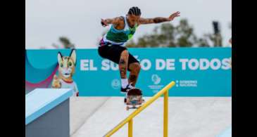 Skate brasileiro estreia em 1º dia de Jogos Sul-Americanos de Assunção