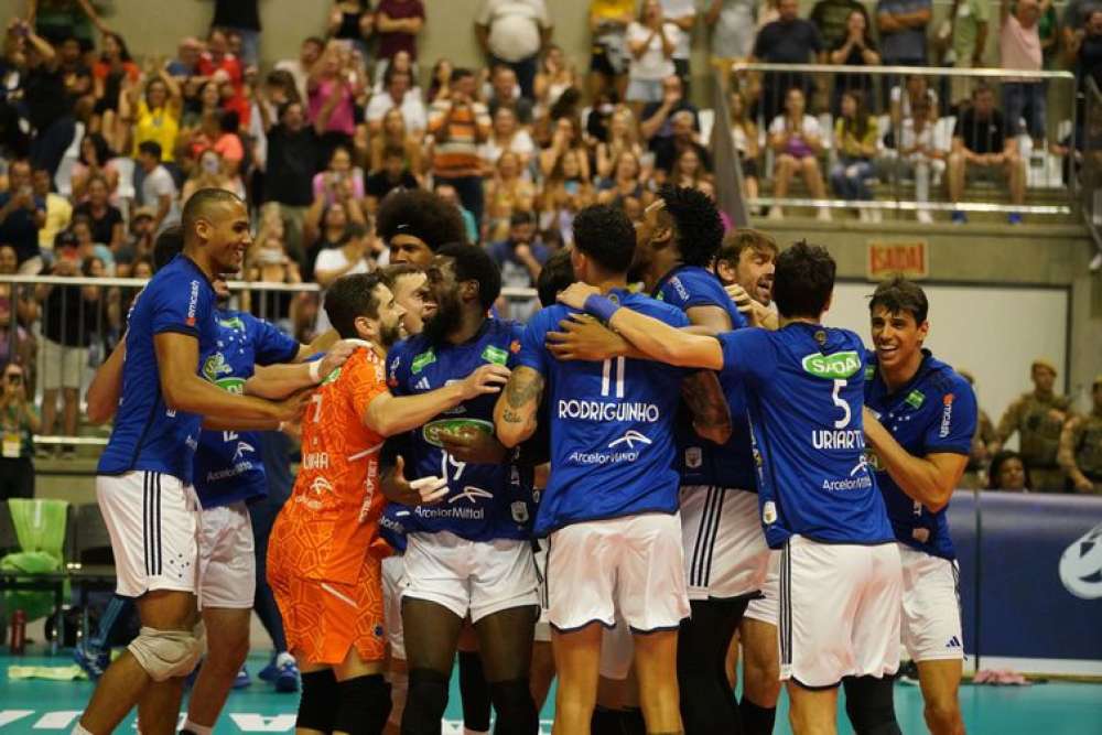 Cruzeiro conquista Copa Brasil de vôlei masculino