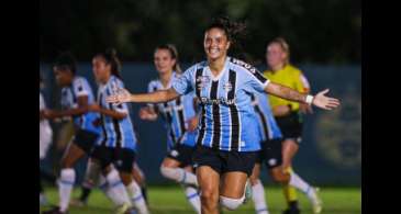 Grêmio vence a primeira no Brasileiro Feminino