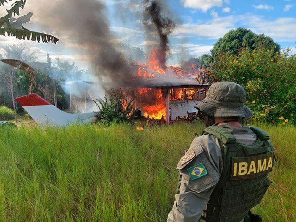 Ibama e PRF desmontaram mais de 190 acampamentos na TI Yanomami