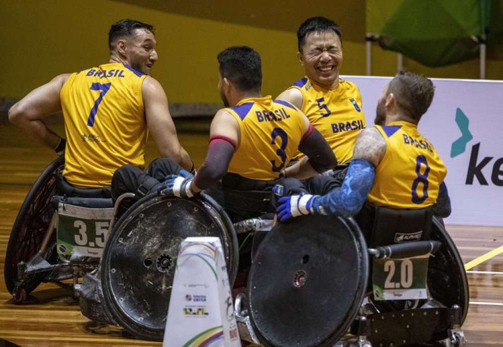 Brasil conquista Sul-Americano de rugby em cadeira de rodas