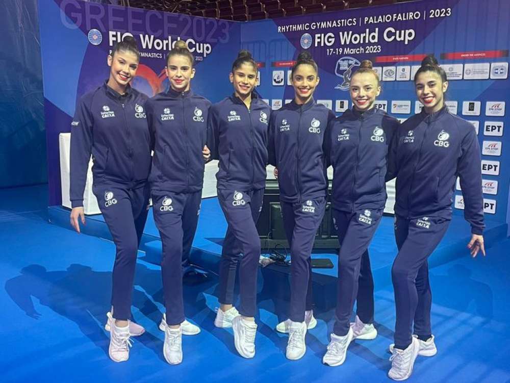 Ginástica Rítmica: Brasil brilha na etapa de Atenas da Copa do Mundo