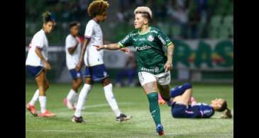 Palmeiras supera Bahia para assumir a liderança do Brasileiro Feminino