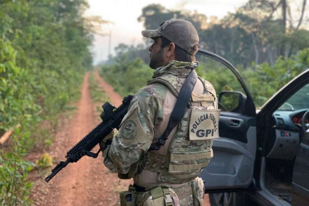 PF combate garimpo ilegal na Terra Indígena Sararé