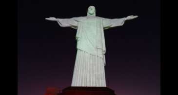 Cristo Redentor apaga luzes em campanha pela conservação da natureza