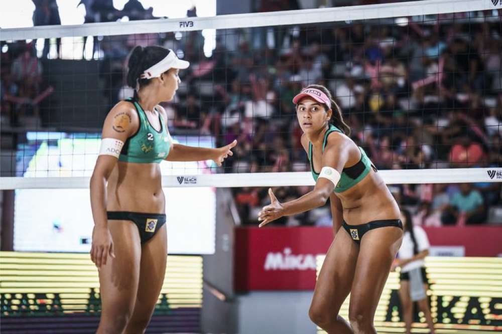 Brasileiras são prata em etapa do Circuito Mundial de vôlei de praia