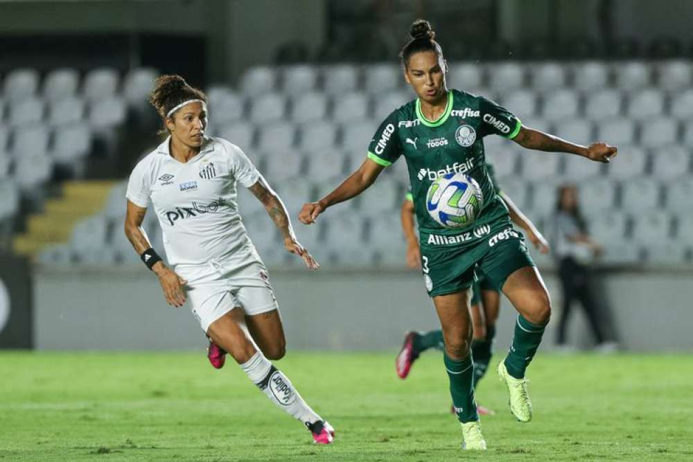 Palmeiras e Santos empatam pela Série A1 do Brasileiro Feminino