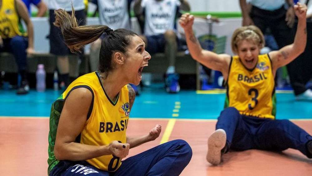 Brasil bate Canadá, em Desafio Internacional feminino de Vôlei Sentado