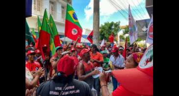 MST e movimentos sociais ocupam sede do Incra em Alagoas