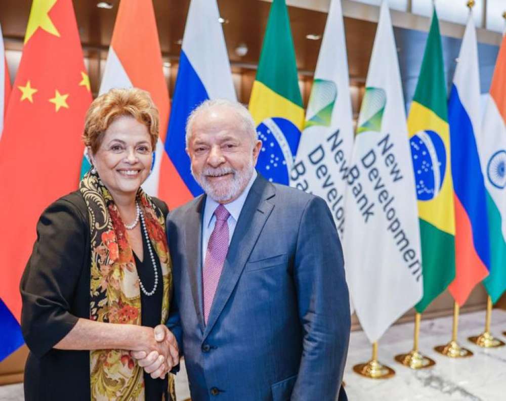 Lula destaca viés social do Banco do Brics em posse de Dilma Rousseff