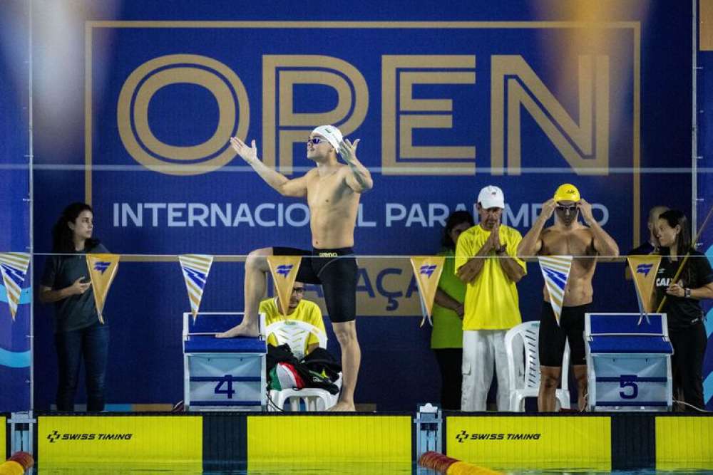 Sete brasileiros garantem índice para o Mundial de natação paralímpica