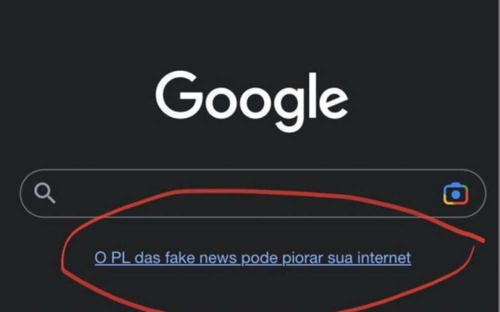 Dino quer apuração sobre campanha do Google contra PL das Fake News