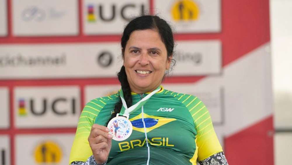 Ciclismo paralímpico: Gilmara do Rosário é bronze em Copa do Mundo